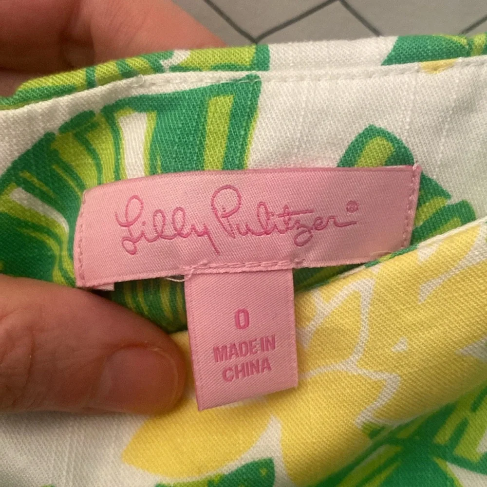 Lilly Pulitzer Hip Hop Hooray Lily Pad Mini Skirt